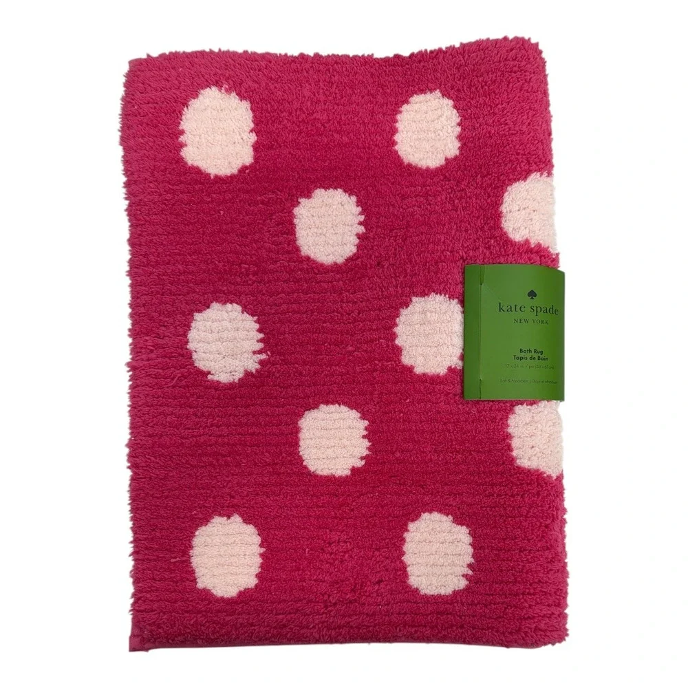 Kate Spade New York Hot Pink White Dot 17